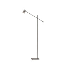 Brushed Steel Minimalist Floor Lamp