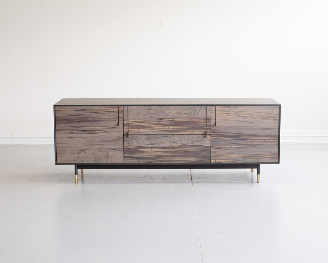 OXIDIZED MAPLE LAKE CREDENZA 78"