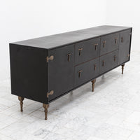 LEATHER CREDENZA