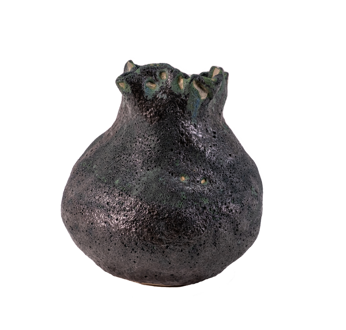 VOLCANIC CERAMIC VASE