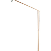 MINIMALIST FLOOR LAMP - WHITE/NATURAL