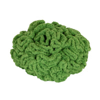 HAND-KNIT TERRYCLOTH PILLOW