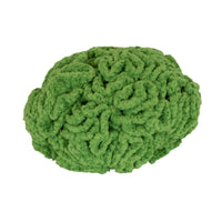 HAND-KNIT TERRYCLOTH PILLOW