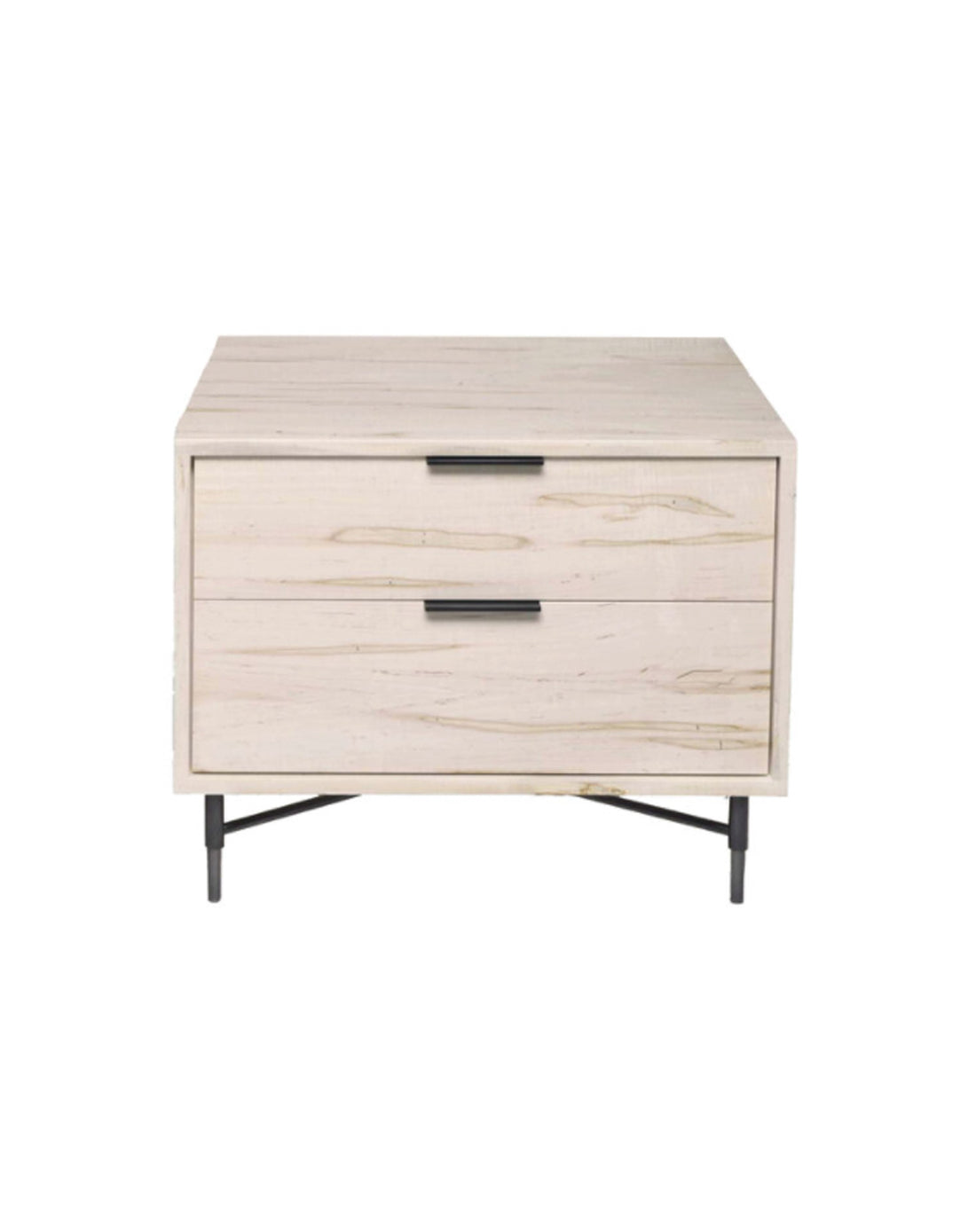 Bleached Ambrosia Maple Nightstand
