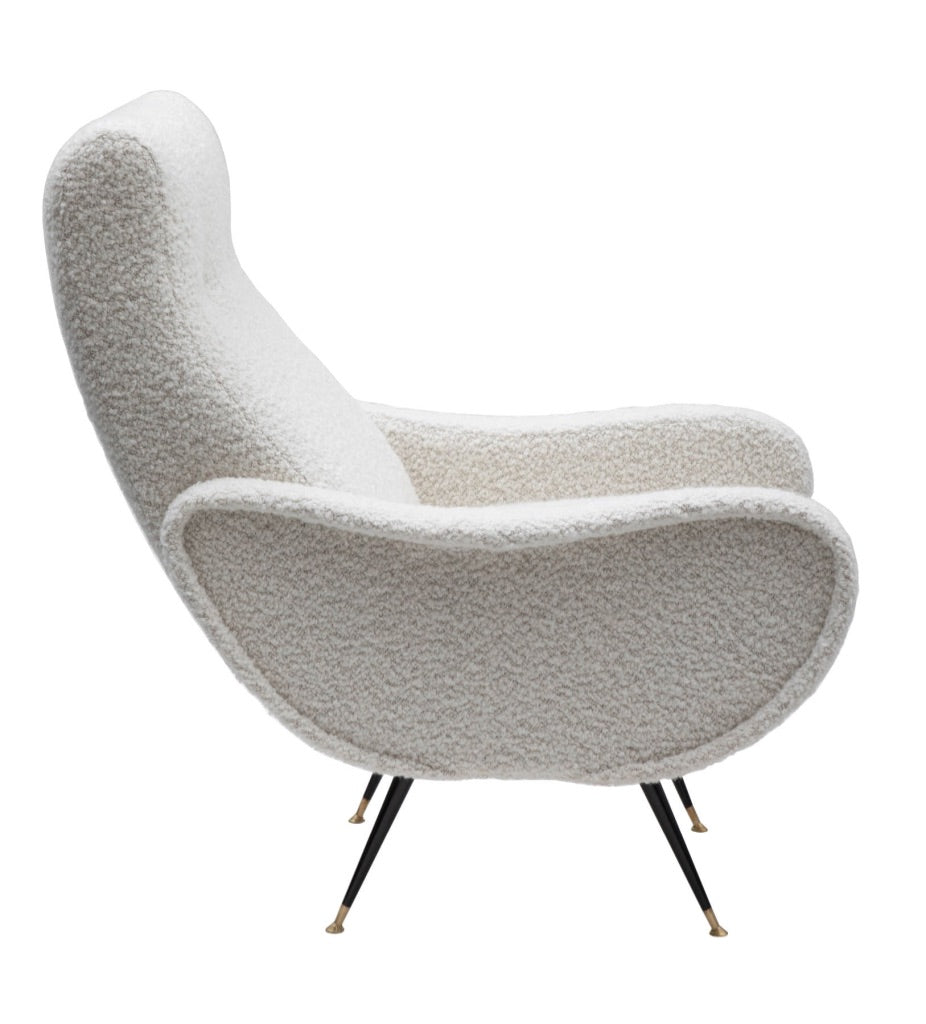 VINTAGE ZANUSO LOUNGE CHAIR