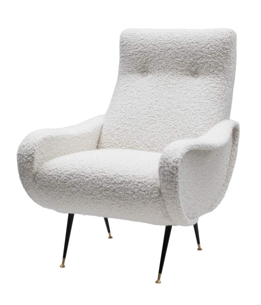 VINTAGE ZANUSO LOUNGE CHAIR