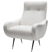 VINTAGE ZANUSO LOUNGE CHAIR