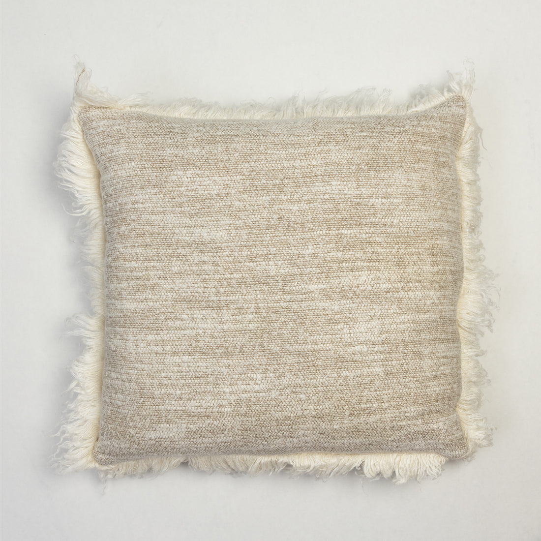 NATASHA FRINGED PILLOW 23" x 23"