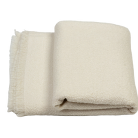 Baby Alpaca and Silk Throw 58" x 70"