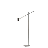 Brushed Steel Minimalist Floor Lamp