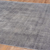 Overdyed Grey Rug 10'9" x 10'9"