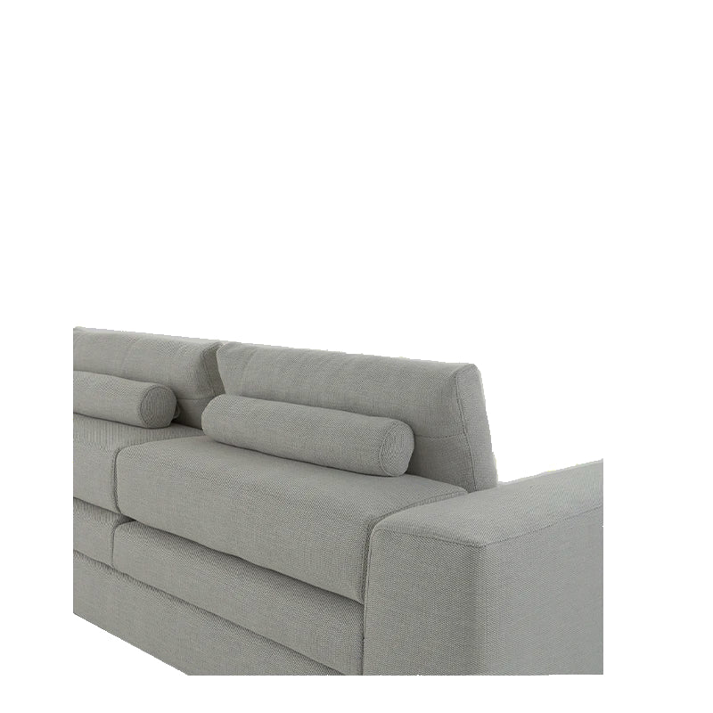 Media Grey Sofa 92"