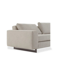 Media Beige Sofa 108"