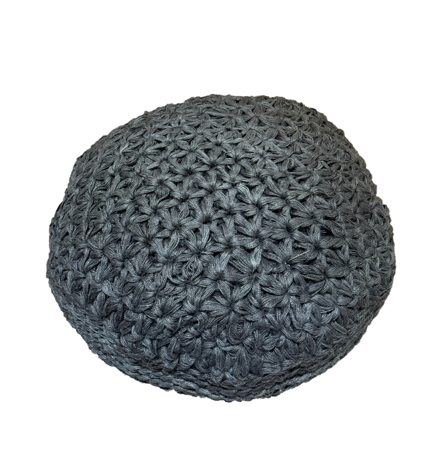 Black Pouf 30"
