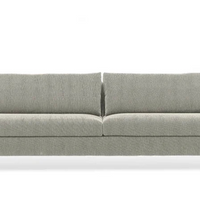 Media Beige Sofa 108"