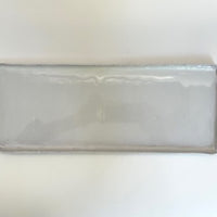 STONEWARE GLAZED TRAY