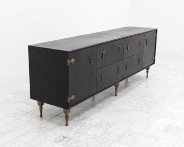 LEATHER CREDENZA