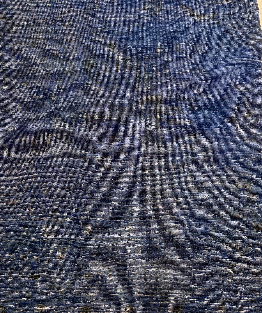 LUKE DARK BLUE OVERDYED RUG 11.8 X 8.0