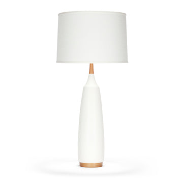 LAUREL LAMP IN WHITE QUARTZ