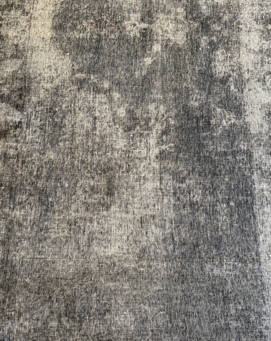 Overdyed Grey Rug 10'9" x 10'9"