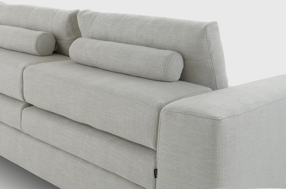 Media Beige Sofa 108"