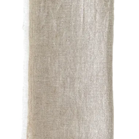 Beige Linen Fringe Napkins 21" x 21"