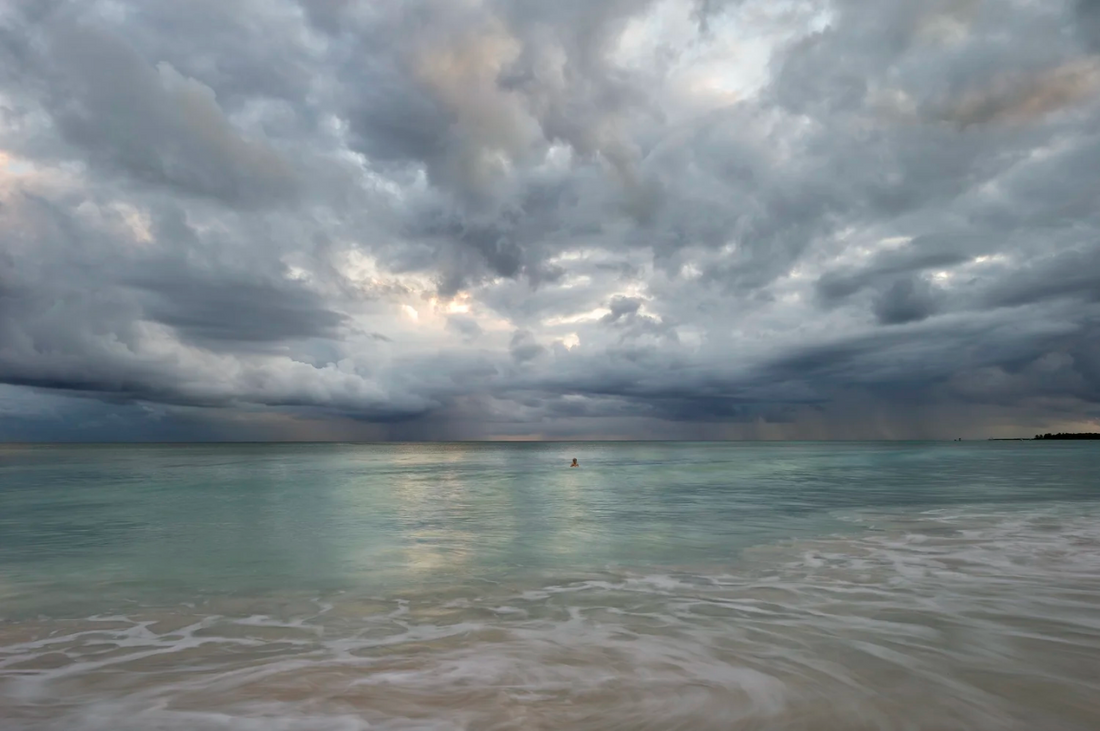 Playa Del Carmen, Swimmer, 60x40