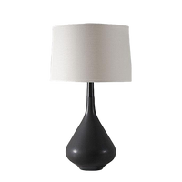 MILLER TABLE LAMP IN OBSIDIAN