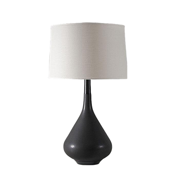 MILLER TABLE LAMP IN OBSIDIAN