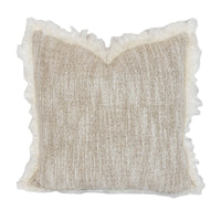 NATASHA FRINGED PILLOW 23" x 23"