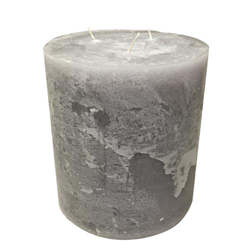 SUEDE 3 WICK CANDLE 16x18