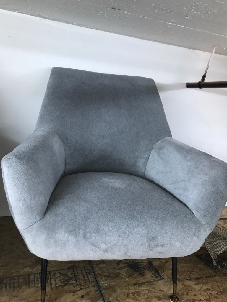 VINTAGE SLOPE CHAIR ; DOVE GRAY