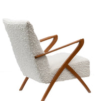 MID-CENTURY MODERN ITALIAN LOUNGE CHAIR