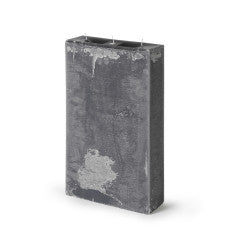 RECTANGLE 3-WICK CANDLE - ANTHRACITE