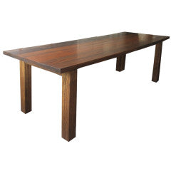 AFRICAN WALNUT DINING TABLE